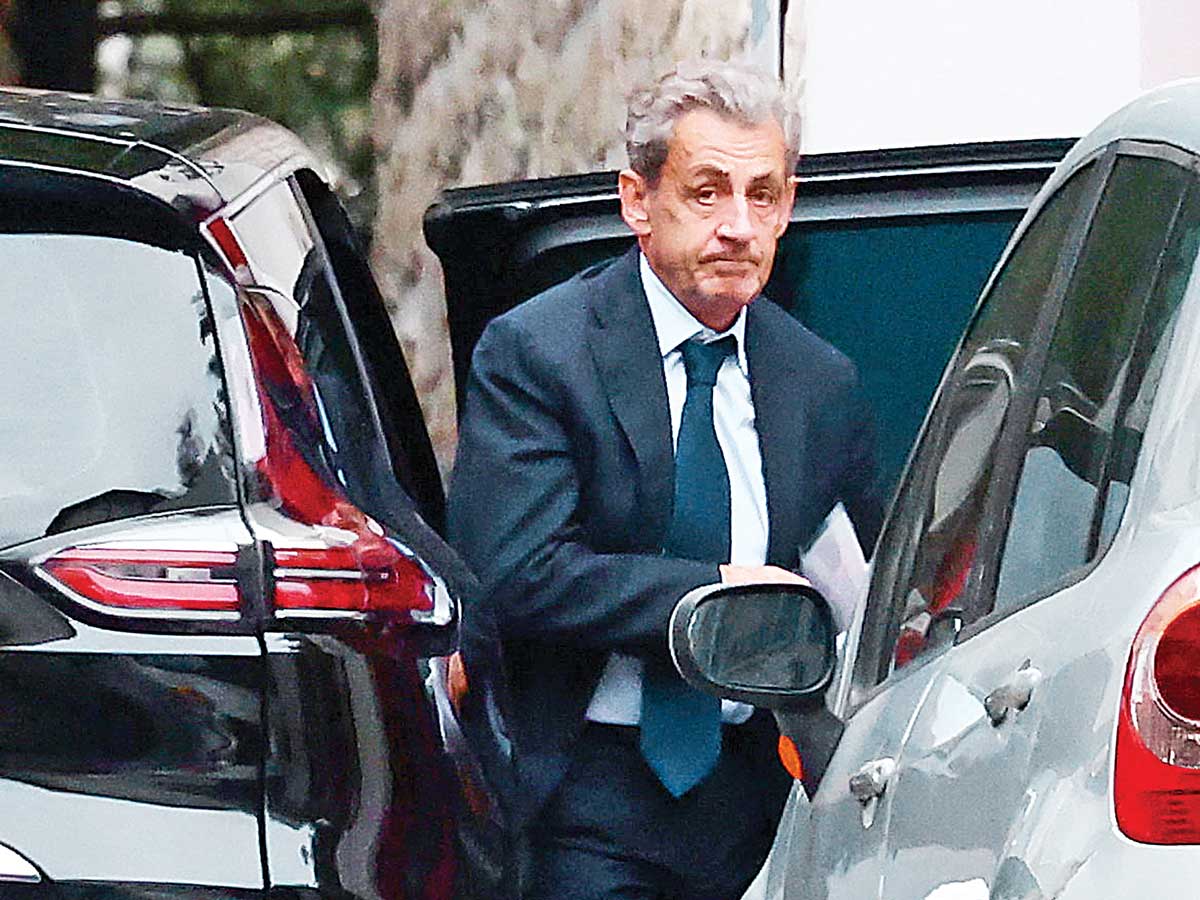 El exjefe de Estado francés Nicolas Sarkozy enfrenta su sentencia: un reloj cuenta hacia la prisión al próximo lunes