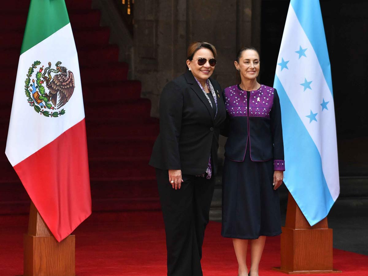 Xiomara Castro manifestó preocupación de injerencismo en elecciones de su país: Sheinbaum