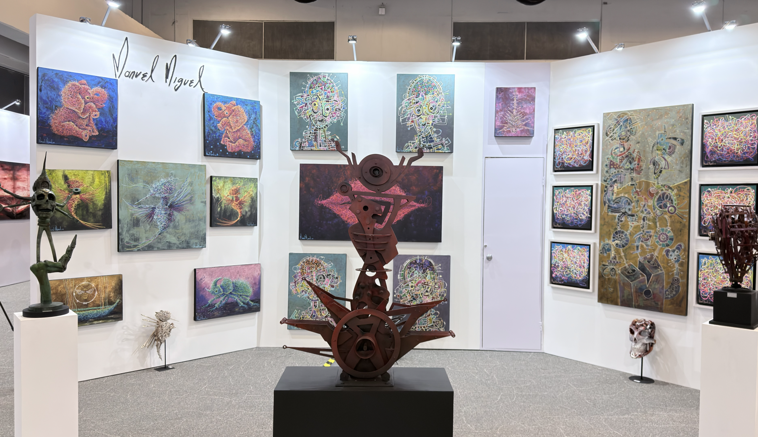 El arte de vivir: La magia de Manuel Miguel, un pintor oaxaqueño que entrelaza emociones y realidades en cada pincelada