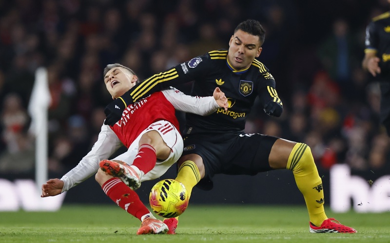 Victoria emocionante para los Red Devils en Old Trafford: El Manchester United sorprende al Arsenal con un triunfo por 3-2.