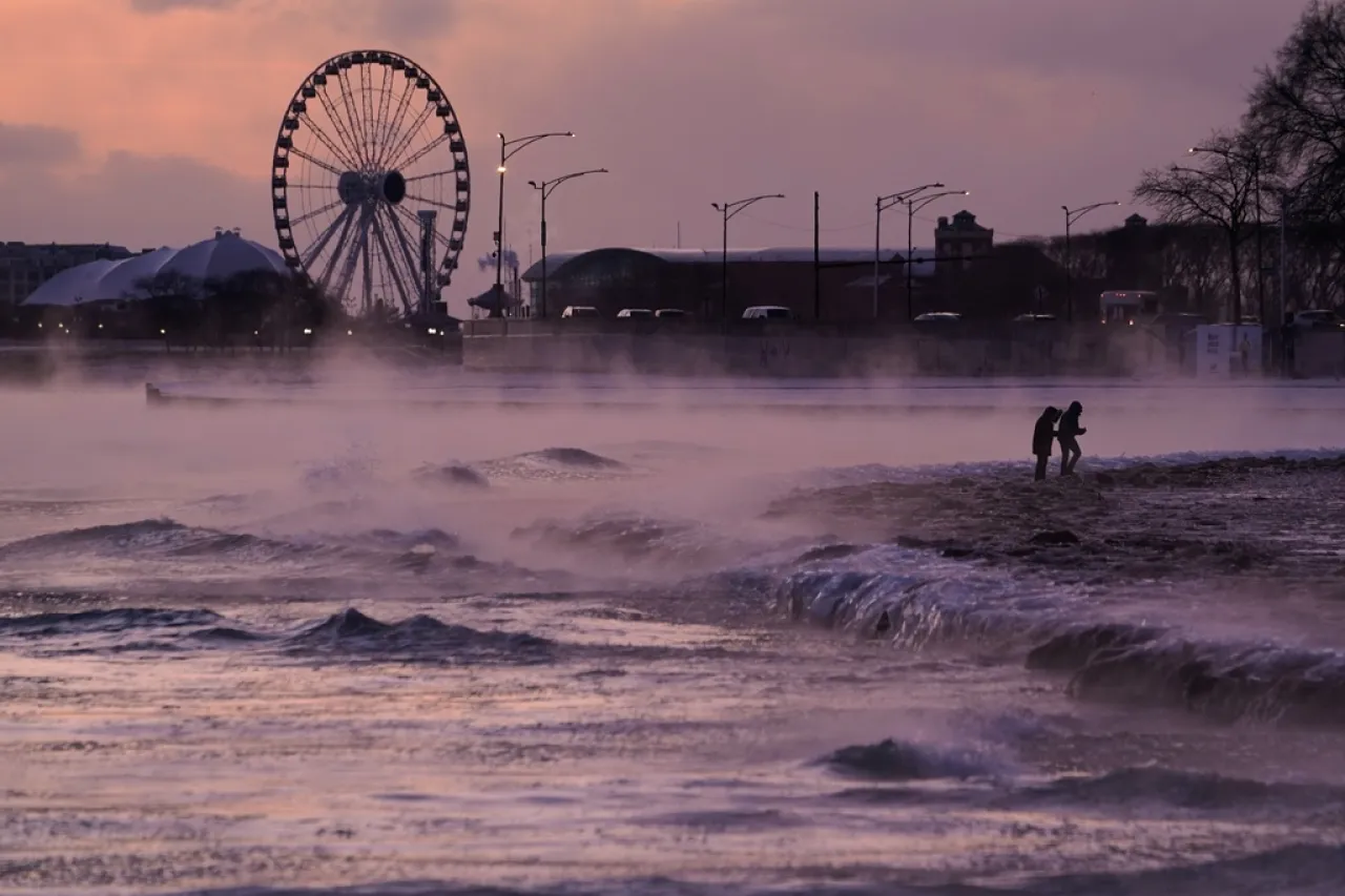 "EU en vilo ante la llegada de una tempestuosa oleada invernal que deja predicho heladas y copiosas nevadas para al menos 50 millones de personas"