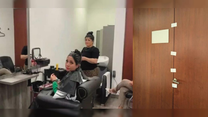 El Salón de Belleza del Senado permanece suspendido temporalmente.