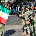 Defensa realiza ceremonia en conmemoración del 109 Aniversario de la promulgación de la Constitución de 1917, en Uruapan