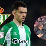 Álvaro Fidalgo tiene especial celebración por su debut en LaLiga con el Betis